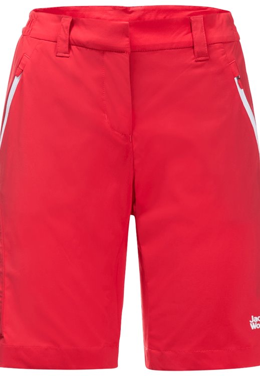 Tulip Red Overland Shorts W Brands Brand Jack Wolfskin
