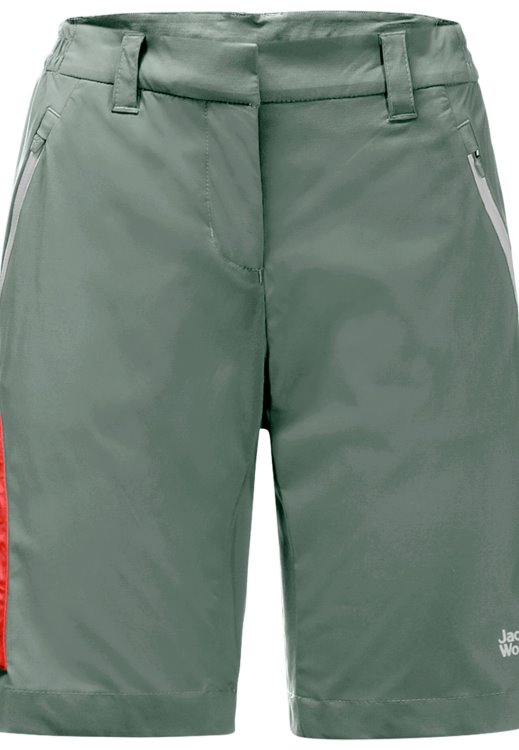 Best Brand Jack Wolfskin Hedge Green Overland Shorts W