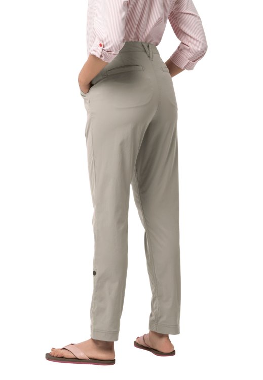 Desert Roll-up Pants W Best Dusty Grey Brand Jack Wolfskin