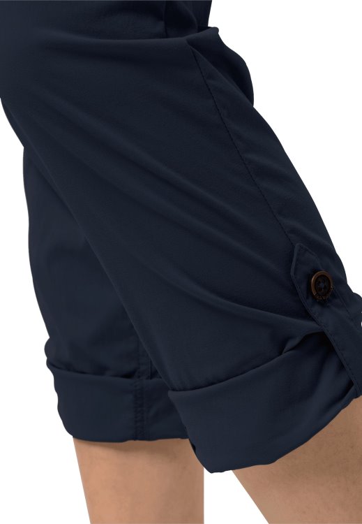 Brand Jack Wolfskin Desert Roll-up Pants W Origins Midnight Blue