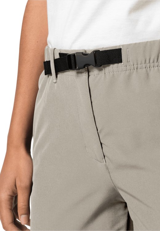 Dusty Grey Hot Summer Lifestyle Pants W Brand Jack Wolfskin
