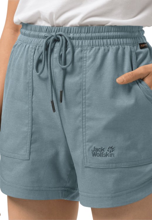 Collections Brand Jack Wolfskin Teal Grey Senegal Shorts W