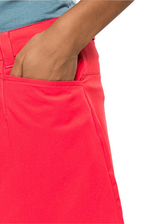 Sonora Skort Brand Jack Wolfskin Original Tulip Red