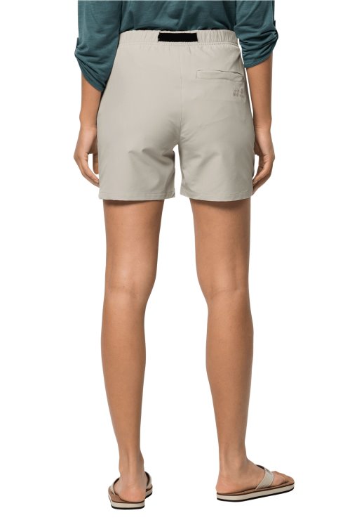 Summer Lifestyle Shorts W Collections Dusty Grey Brand Jack Wolfskin