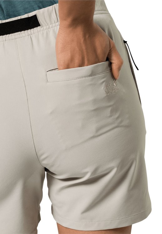 Summer Lifestyle Shorts W Collections Dusty Grey Brand Jack Wolfskin