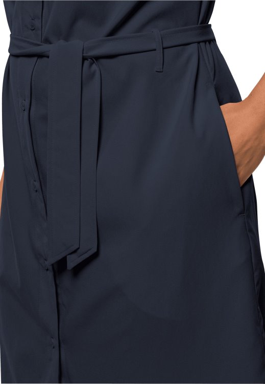 Night Blue Fashion Brand Jack Wolfskin Holiday Midi Dress