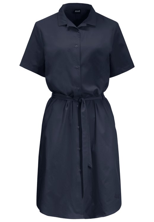 Night Blue Fashion Brand Jack Wolfskin Holiday Midi Dress
