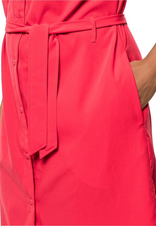 Brand Holiday Midi Dress Tulip Red Brand Jack Wolfskin