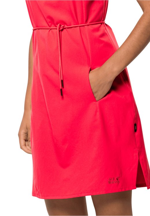 Tioga Road Dress Origin Brand Jack Wolfskin Tulip Red