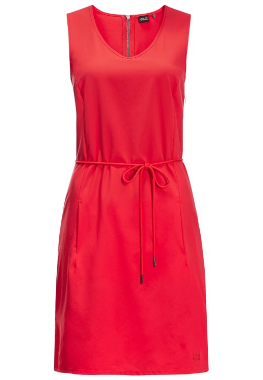 Tioga Road Dress Origin Brand Jack Wolfskin Tulip Red