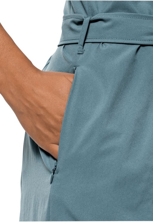 Sonora Dress Origins Teal Grey Brand Jack Wolfskin