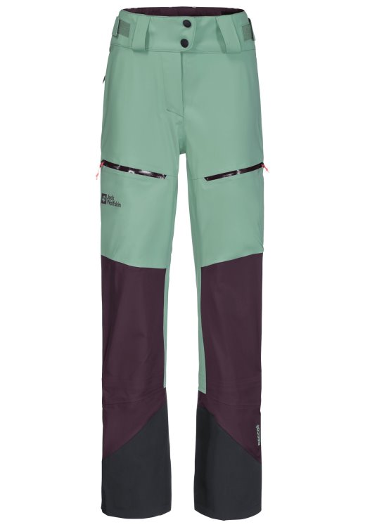 Brand Jack Wolfskin Alpspitze 3l Pants W New Granite Green