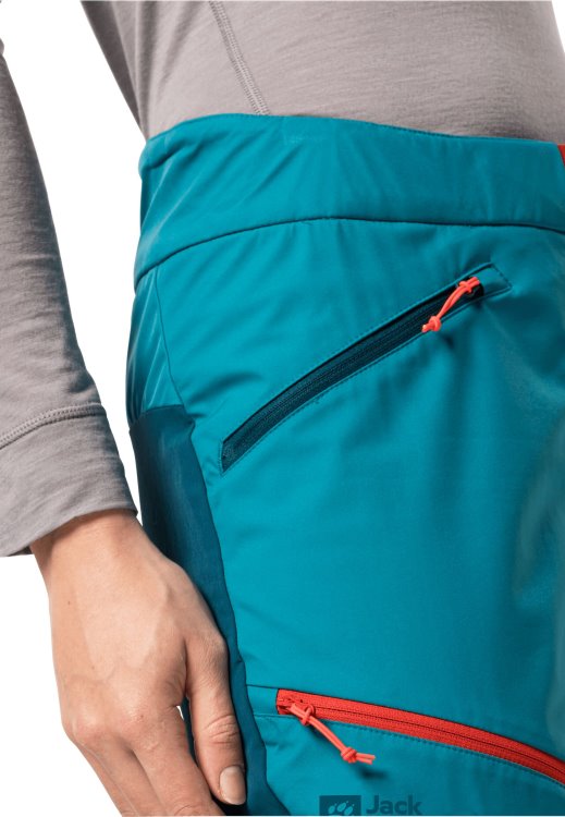 Freshwater Blue Alpspitze Pants W Brand Brand Jack Wolfskin