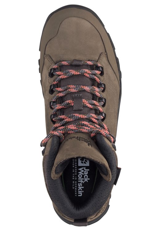 Rebellion Texapore Mid W Brown-Phantom Brand Jack Wolfskin Origin