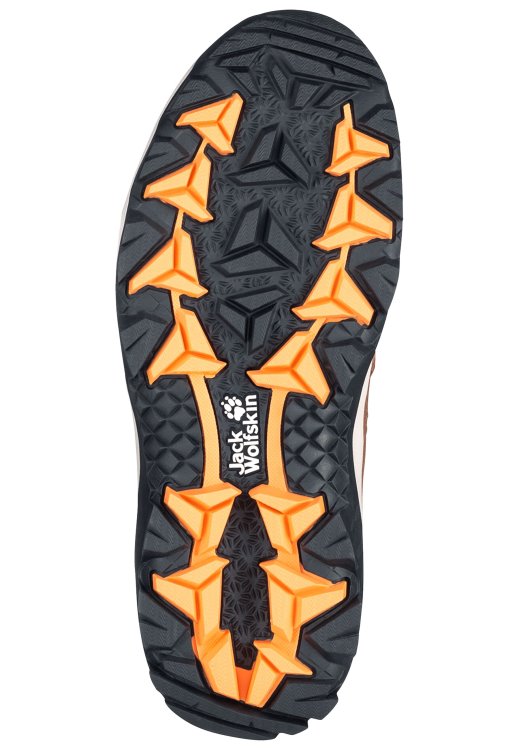 Vojo 3 Texapore Mid W Brand Brand Jack Wolfskin Brown-Apricot