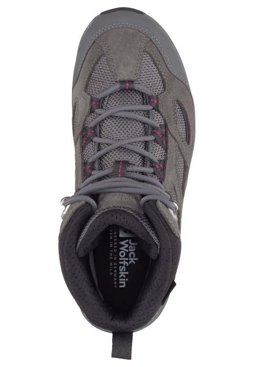 Fashion Brand Jack Wolfskin Vojo 3 Texapore Mid W Tarmac Grey-Pink