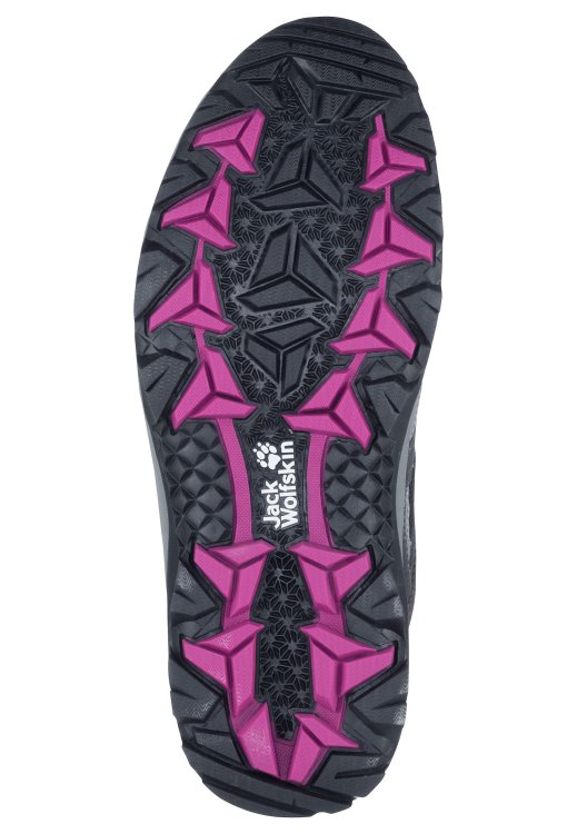 Brand Jack Wolfskin Dark Steel-Purple Vojo 3 Texapore Low W New