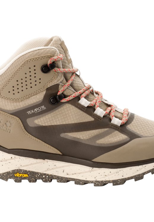 Brand Jack Wolfskin Collection Beige-Light Beige Terraventure Texapore Mid W