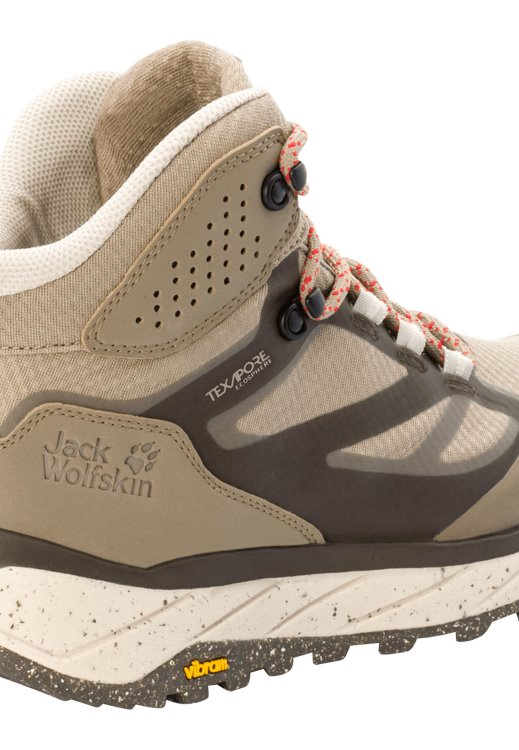 Brand Jack Wolfskin Collection Beige-Light Beige Terraventure Texapore Mid W