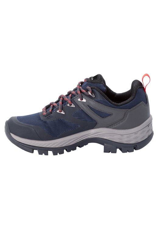 Blue-Coral Brand Jack Wolfskin Rebellion Guide Texapore Low W Brand