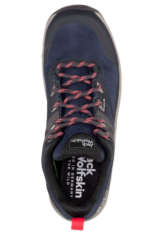 Blue-Coral Brand Jack Wolfskin Rebellion Guide Texapore Low W Brand