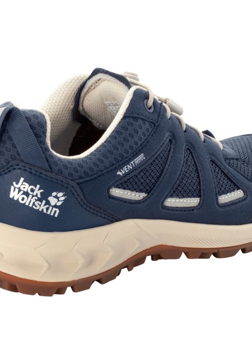 Dark Blue-Beige Original Woodland 2 Vent Low W Brand Jack Wolfskin