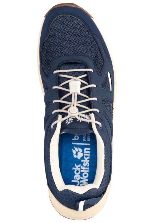 Dark Blue-Beige Original Woodland 2 Vent Low W Brand Jack Wolfskin