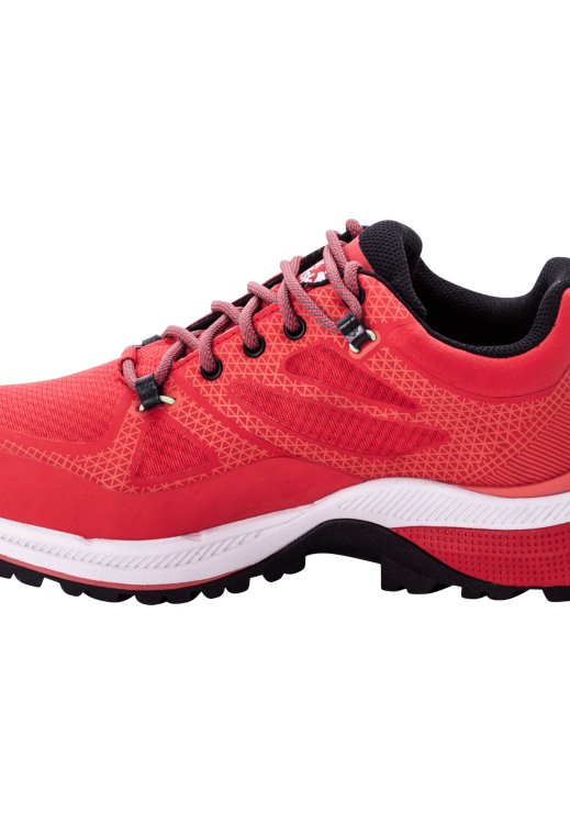 Origins Pink-Grey Force Striker Texapore Low W Brand Jack Wolfskin