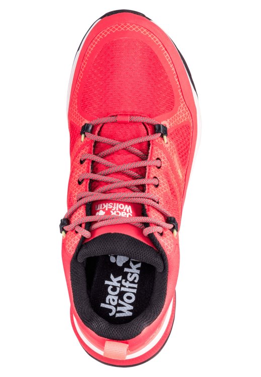 Origins Pink-Grey Force Striker Texapore Low W Brand Jack Wolfskin
