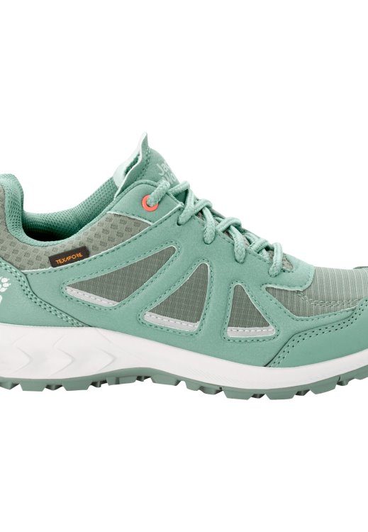 Woodland 2 Texapore Low W Light Green-White Hot Brand Jack Wolfskin