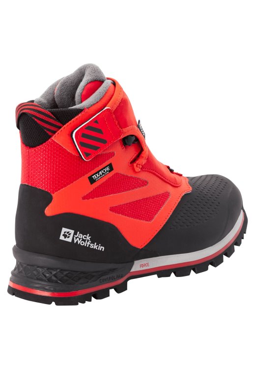 Brand Jack Wolfskin Origins 1995 Series Texapore Mid W Red-Black