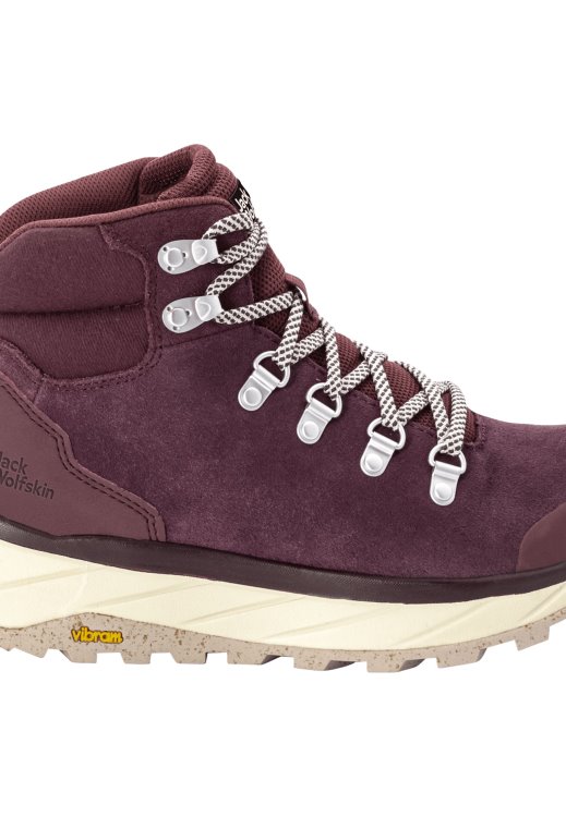 Brand Jack Wolfskin Burgundy-Beige Terraventure Urban Mid W