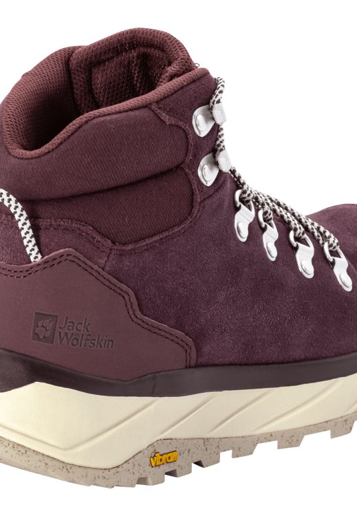 Brand Jack Wolfskin Burgundy-Beige Terraventure Urban Mid W