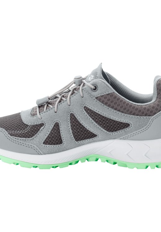 Dark Grey-Light Green New Brand Jack Wolfskin Woodland 2 Vent Low W