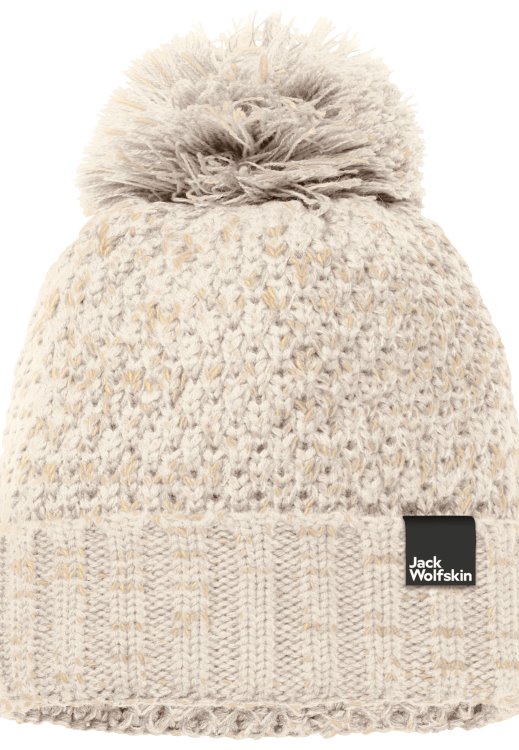 Highloft Knit Cap Women Brand Jack Wolfskin Winter Pearl Fashion