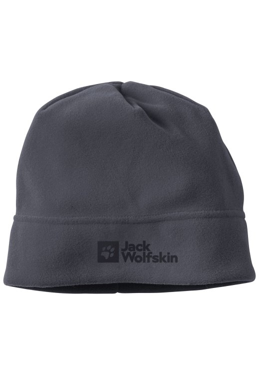 Original Real Stuff Beanie Brand Jack Wolfskin Ebony