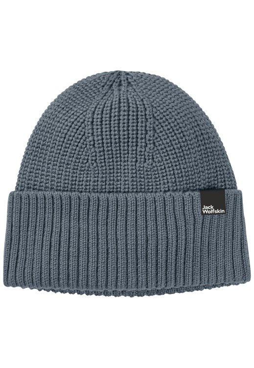 Best Brand Jack Wolfskin Slate Blue Schwansee Beanie W