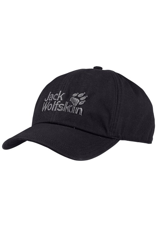 Baseball Cap Black Brand Jack Wolfskin Origins