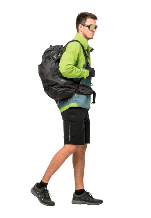 Tourer Glove Short Fashion Black Brand Jack Wolfskin