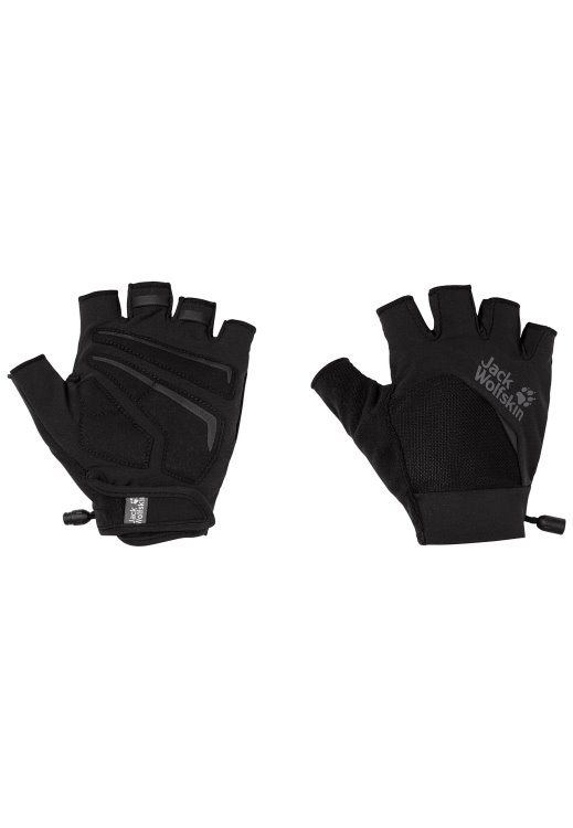 Tourer Glove Short Fashion Black Brand Jack Wolfskin