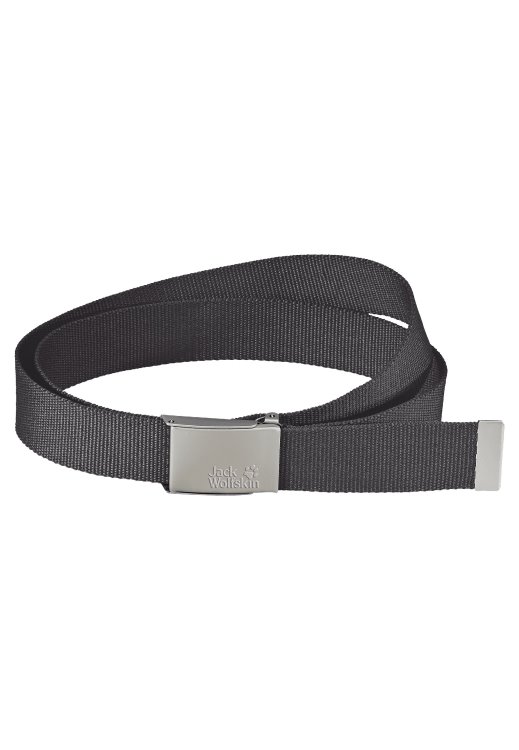 Origin Webbing Belt Wide Dark Steel Brand Jack Wolfskin