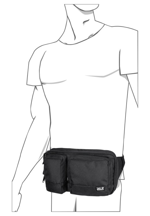 Brand Jack Wolfskin Fashion Black Upgrade