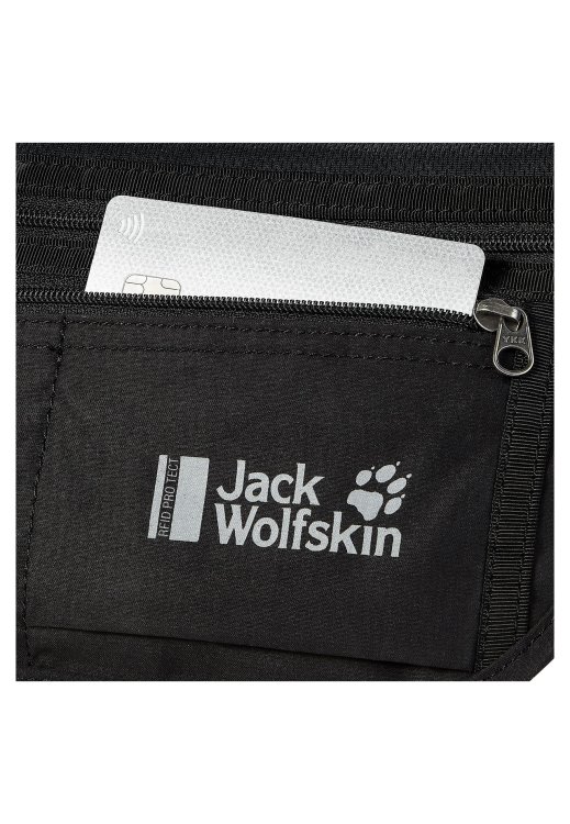 Brand Jack Wolfskin Document Belt Rfid Black Collection
