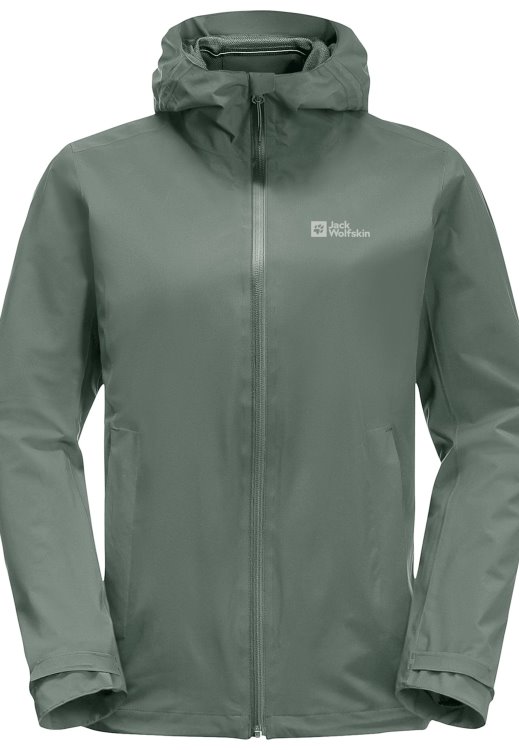Pack & Go Shell W Hedge Green Original Brand Jack Wolfskin