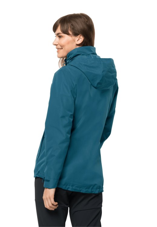 Origin Brand Jack Wolfskin Geisshorn 3in1 Jacket W Blue Coral