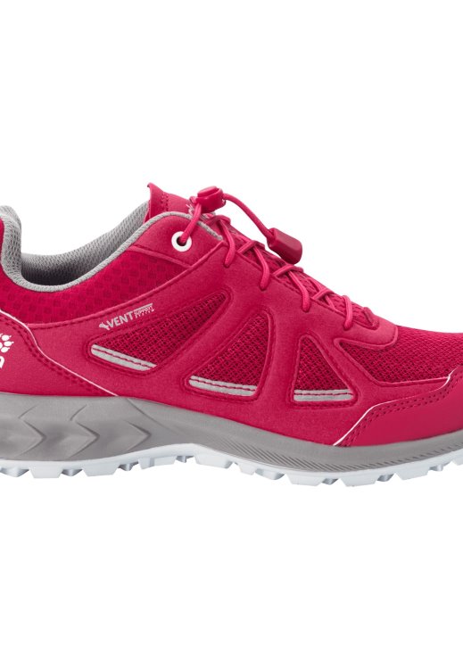Brand Jack Wolfskin Woodland 2 Vent Low W Brands Red-Light Grey