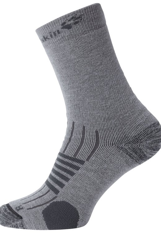 Light Grey Recovery Tech Sock Collection Brand Jack Wolfskin