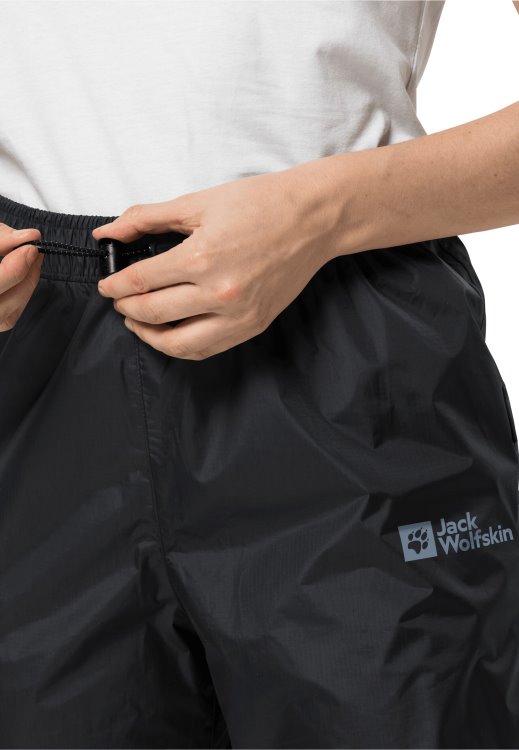 Origin Rainy Day Pants Black Brand Jack Wolfskin