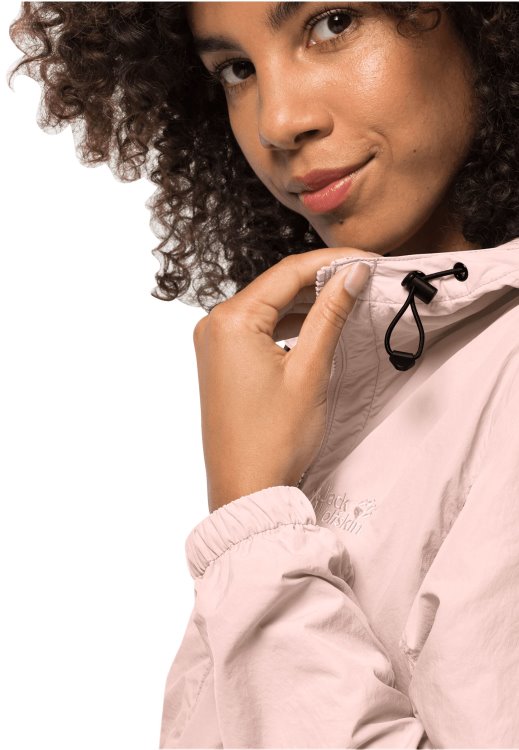 Lightsome Jacket W Brand Jack Wolfskin Light Blush Hot