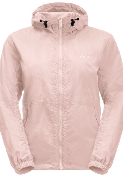 Lightsome Jacket W Brand Jack Wolfskin Light Blush Hot